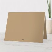 Elegante Art Deco Wine tasting in der Fattoria Mon Karte (Rückseite)