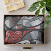 Elegante Art Deko Lady Seidenpapier (Geschenk)