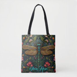 Elegante Art Nouveau Dragonfly boho botanisch Tasche