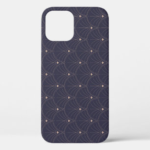 Elegante Art Nouveau, minimalistisches Muster. Case-Mate iPhone Hülle