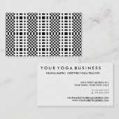 Elegante Art-Wien-Sezession Josefs Hoffman Visitenkarte (Vorne/Hinten)