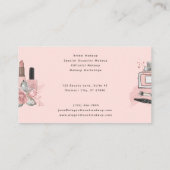 Elegante Artist Business Card" Visitenkarte (Rückseite)