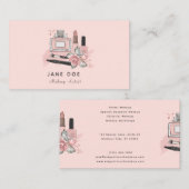 Elegante Artist Business Card" Visitenkarte (Vorne/Hinten)