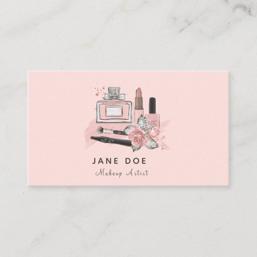 Elegante Artist Business Card" Visitenkarte (Vorderseite)