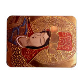 Elegante Asian Lady Magnet (Horizontal)