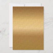 Elegante Auktion Corporate Gala Fundraiser Einladu Einladung (Rückseite)