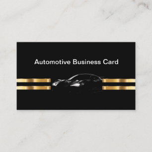 Elegante Automobil-Service-Geschäftskarten-Vorlage Visitenkarte