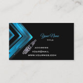 Elegante Autoreparatur Visitenkarte (Rückseite)