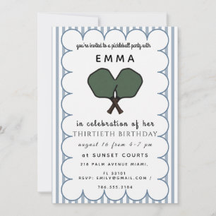 Elegante Babyparty-Einladung mit Grüntönen Einladung