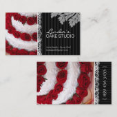 ELEGANTE BÄCKEREI-VISITENKARTE DES KUCHEN-%PIPE% VISITENKARTE (Vorne/Hinten)