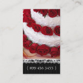 ELEGANTE BÄCKEREI-VISITENKARTE DES KUCHEN-%PIPE% VISITENKARTE (Rückseite)