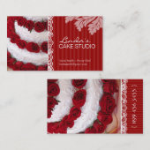 ELEGANTE BÄCKEREI-VISITENKARTE DES KUCHEN-%PIPE% VISITENKARTE (Vorne/Hinten)