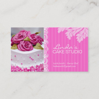 ELEGANTE BÄCKEREI-VISITENKARTE DES KUCHEN-%PIPE% VISITENKARTE