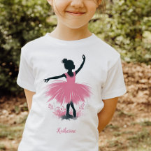 Elegante Ballerina Silhouette Ballet