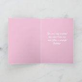 Elegante Balloons Geburtstagskarte Karte (Innenseite)