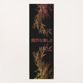 Elegante Bambusmatte Yogamatte (Vorderseite)