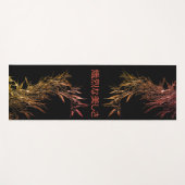 Elegante Bambusmatte Yogamatte (Vorderseite (Horizontal))