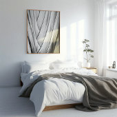 Elegante Bananenbaum Bark Wrapped Canvas Print Leinwanddruck