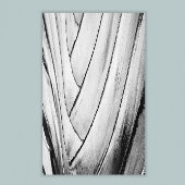 Elegante Bananenbaum Bark Wrapped Canvas Print Leinwanddruck