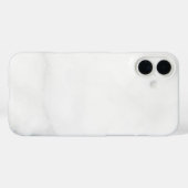 elegante Barely There iPhone 16 Plus Case (Rückseite (Horizontal))