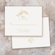 Elegante barocke Chinoiserie Vintage Gold Hochzeit