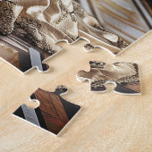 Elegante Barockfrauen mit Black Pantha Puzzle (Seite)