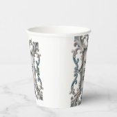 Elegante Baroque Baby Boy Dusche Pappbecher (Rechts)