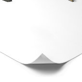 Elegante Bastelkönigin Poster (Ecke)