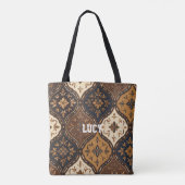 Elegante Batik-Tasche Tasche (Rückseite)
