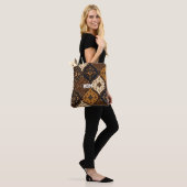 Elegante Batik-Tasche Tasche (Am Model)