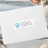 Elegante Beach Muschel Blue Nautical Wedding