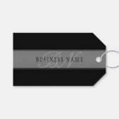 Elegante bearbeitbare Skriptbezeichnung/anderer Te Geschenkanhänger (Vorderseite (Horizontal))