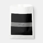 Elegante bearbeitbare Skriptbezeichnung/anderer Te Geschenktütchen (Vorderseite)