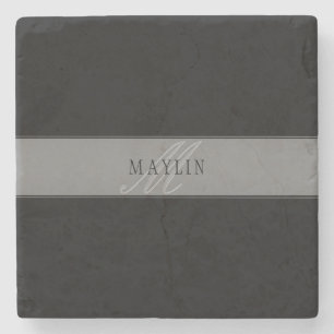 Elegante bearbeitbare Skriptbezeichnung/anderer Te Steinuntersetzer