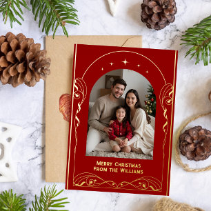 Elegante bearbeitbare Weihnachtskarten Vorlage Url