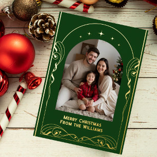 Elegante bearbeitbare Weihnachtskarten Vorlage Url