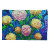 Elegante Beautiful Peony Collection Kissenbezug (Rückseite)