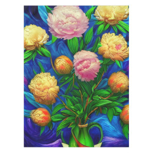 Elegante Beautiful Peony Collection Tischdecke