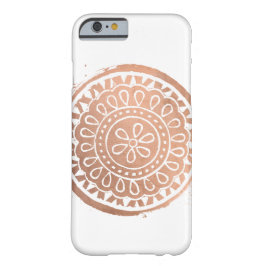 Elegante Beauty Mandala Logo Rose Gold iPhone 8/7 Hülle