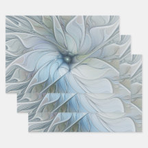 Elegante Beauty Modernes Abstraktes Fraktal Blume