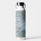 Elegante Beauty Modernes Abstraktes Fraktal Blume Trinkflasche (Vorne)