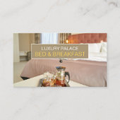 Elegante Bed & Breakfast Unterkunft Visitenkarte (Vorderseite)