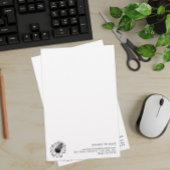 Elegante Bee Custom Letterhead Briefpapier