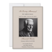 Elegante Beerdigung/Gedenkfeier