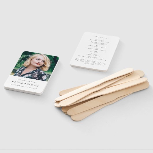 Elegante Beerdigung | Minimalistische Feier des Le Fächer (Non-assembled)