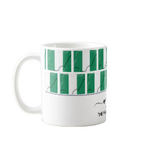 Elegante Begrüßung NIGERIA FLAG Kaffee Tasse