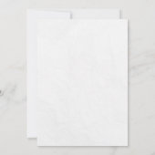 Elegante Beige Bläserei Einladung (Rückseite)