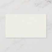 Elegante beige Blumen-Script-Hochzeitswebsite-Deta Begleitkarte (Rückseite)
