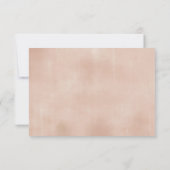 Elegante Beige Boho Pampas Grass Dankeschön Karte (Rückseite)