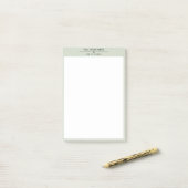 Elegante benutzerdefinierte Anmerkungen für Worksp Post-it Klebezettel (Auf Schreibtisch)